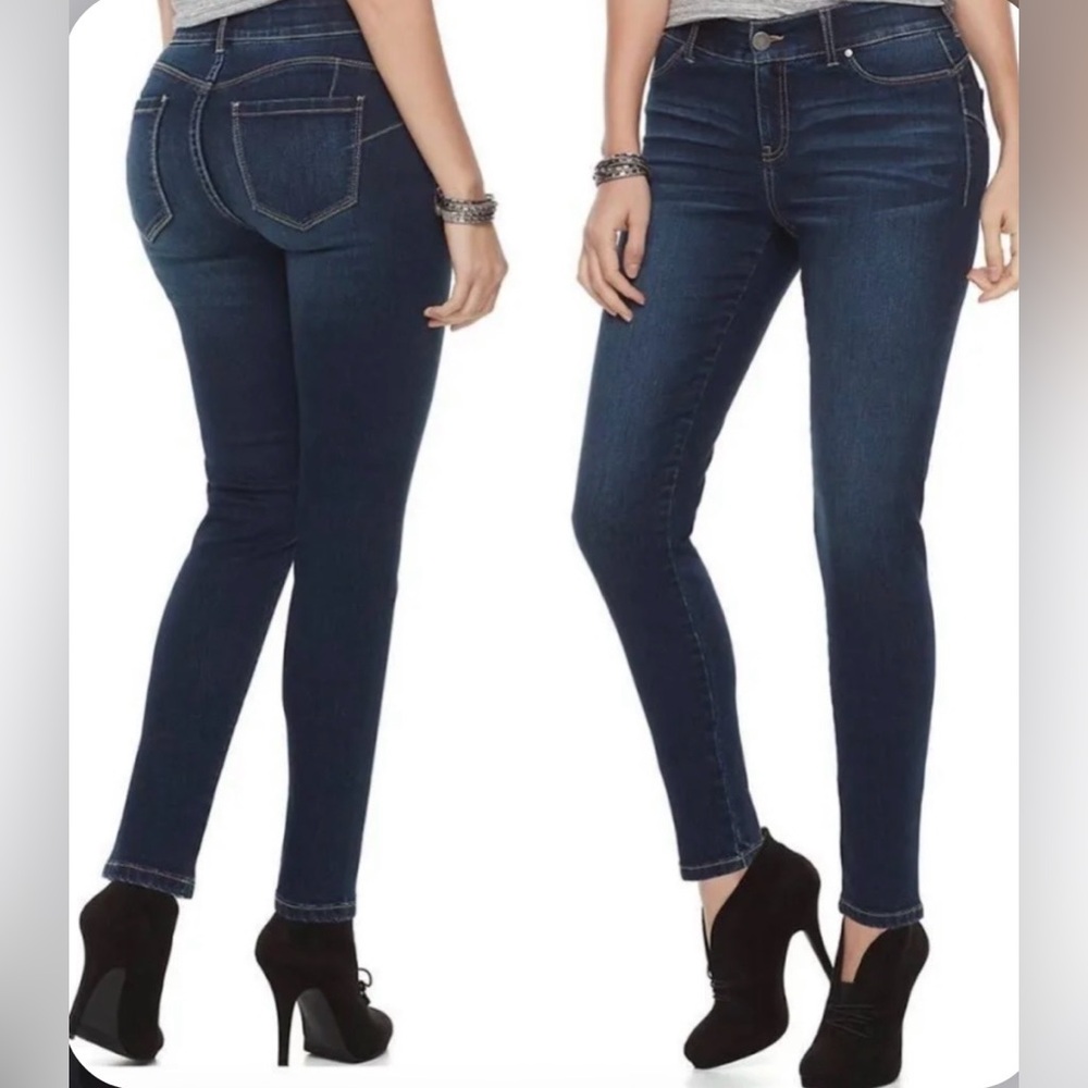 NWT Juicy Couture Dark Blue Skinny Jeans